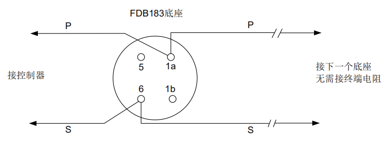 FDO183S点型光电感烟上海探测器接线图